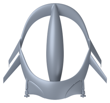 0.7 m frame from above, to scale